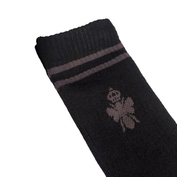 Bombas calf socks sz medium one pair honeycomb black cushion stay up Reinforced - Picture 2 of 7
